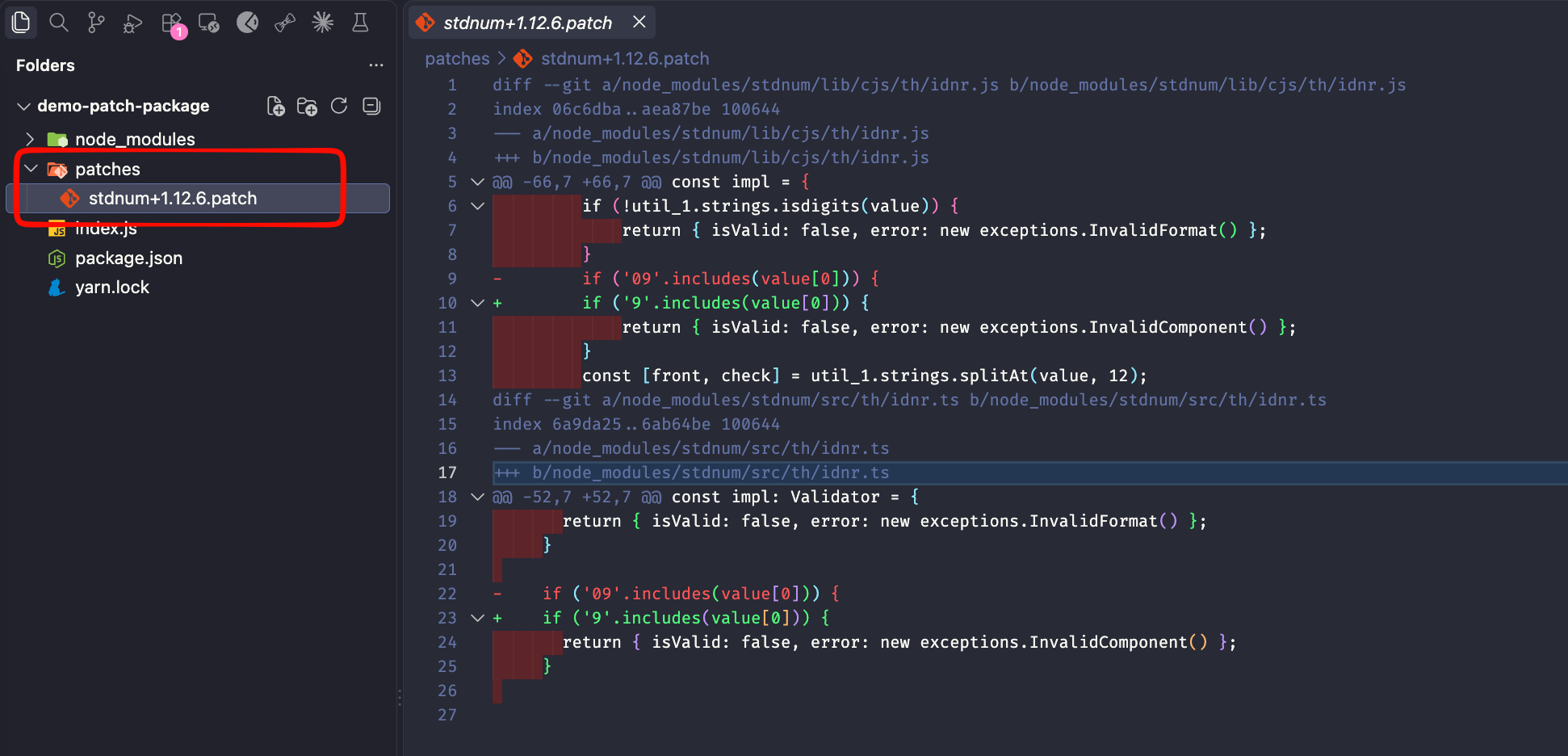 patch-package saves our life